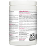 Dispatch with Bleach Surface Disinfectant Cleaner Premoistened Manual Pull Wipe 150 Count Canister Fruity Floral Bleach Scent NonSterile, 69150, Case of 1200