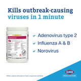 Dispatch with Bleach Surface Disinfectant Cleaner Premoistened Manual Pull Wipe 150 Count Canister Fruity Floral Bleach Scent NonSterile, 69150, Case of 1200