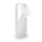 Colonial Bag Trash Bag 15 gal. 11 Mic. 24 X 33 Inch Clear Heavy Duty X-Seal Bottom Coreless Roll, HCR243311, Case of 1