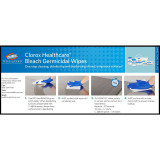 Clorox Healthcare® Surface Disinfectant Cleaner Premoistened Bleach Germicidal Manual Pull Wipe 70 Count Canister Chlorine Scent NonSterile 35309 Carton of 1 35309 Clorox Healthcare® 687407_CT