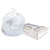 Heritage Trash Bag 10 gal. 6 Mic. 24 X 24 Inch Natural Light Duty Star Seal Bottom Coreless Roll, HERZ4824RNR01, Case of 1000