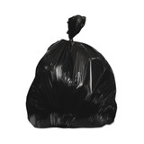 Heritage Trash Bag 45 gal. 0.70 mil 40 X 46 Inch Black Heavy Duty Star Seal Bottom Flat Pack, H8046HK, Case of 125