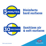 Clorox Healthcare Citrace Hospital Surface Disinfectant / Sanitizer Alcohol Based Aerosol Spray Liquid 14 oz. Can Citrus Scent NonSterile, 49100, Case of 12