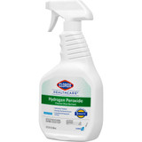Clorox Healthcare Surface Disinfectant Cleaner Peroxide Based Trigger Spray Liquid 32 oz. Bottle Unscented NonSterile, 30828, Case of 9