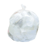 Trash Bag Heritage LLDPE Super Tuf Duty White 20 - 30 gal. 0.90 Mil. 30 X 36 Inch Twist Tie Flat Pack H6036TW Case/200 H6036TW SAALFELD REDISTRIBUTION 707414_CS