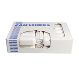 Heritage Trash Bag 33 gal. 0.65 mil 33 X 39 Inch Clear Heavy Duty Star Seal Bottom Flat Pack, HERH6639HC, Case of 250