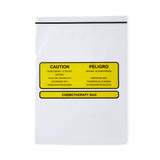Hazardous Drug Bag Chemotherapy Bag Clear 9 X 12 Inch, 9516, Pack of 1