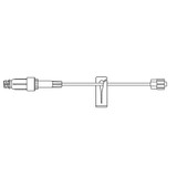 UltraSite IV Extension Set Needle-Free Port Small Bore 8 Inch Tubing Without Filter, 473448, Case of 100