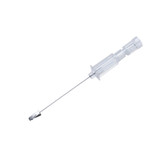 Introcan Safety Peripheral IV Catheter 20 Gauge 1 Inch FEP Polymer Winged Hub Non Blood Control Passive Safety, 4254546-02, Box of 50