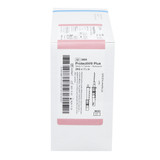 Protectiv Plus Peripheral IV Catheter 20 Gauge 1-1/4 Inch Polyurethane Straight Hub Non Blood Control Sliding Safety, 306601, Pack of 1