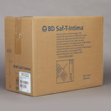 Saf-T-Intima Closed IV Catheter 22 Gauge 3/4 Inch BD Vialon Winged Hub Blood Control, 383322, Box of 25