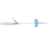 Saf-T-Intima Closed IV Catheter 22 Gauge 3/4 Inch Vialon Winged Hub Blood Control, 383323, Case of 200
