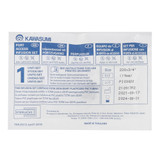 Kawasumi Huber Infusion Set 22 Gauge 3/4 Inch 8 Inch Tubing Without Port, PI03020, Pack of 1