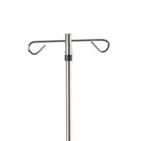 drive IV Stand 2 Hooks 4 Legs with Casters, 13033, Pack of 1