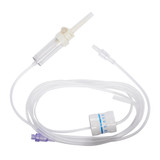 AMSafe Primary IV Administration Set Gravity 1 Port 10 Drops / mL Drip Rate Without Filter 90 Inch Tubing Solution Flow Regulator, AFS102, Case of 50