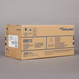 Surflo Peripheral IV Catheter 20 Gauge 1 Inch ETFE Straight Hub Non Blood Control Non-Safety, SR-OX2025CA, Box of 50