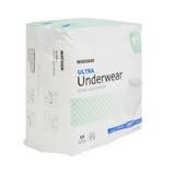 McKesson Ultra Absorbent Underwear Pull On with Tear Away Seams Adult X-Large Unisex Disposable Heavy Absorbency, UWBXL, Bag of 1