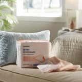 McKesson Ultra Disposable Underpad 30 X 30 Inch Fluff / Polymer Heavy Absorbency, UPHV3030, Bag of 10