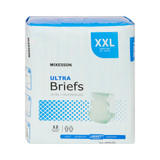 McKesson Ultra Incontinence Brief Adult 2X-Large Unisex Disposable Heavy Absorbency, BRULXXL, Bag of 1