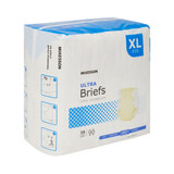 McKesson Ultra Incontinence Brief Adult X-Large Unisex Disposable Heavy Absorbency, BRULXL, Bag of 1