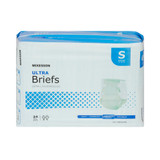 McKesson Ultra Incontinence Brief Adult Small Unisex Disposable Heavy Absorbency, BRULSM, Bag of 1
