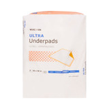 McKesson Ultra Disposable Underpad 36 X 36 Inch Fluff / Polymer Heavy Absorbency, UPHV3636, Bag of 5