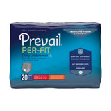 Prevail Per-Fit Absorbent Underwear Pull On with Tear Away Seams Adult Medium Male Disposable Heavy Absorbency, PFM-512, Case of 80