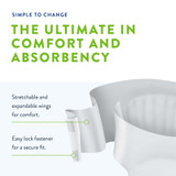 Prevail Bariatric Incontinence Brief Adult Bariatric Size A Unisex Disposable Heavy Absorbency, PV-017, Bag of 12