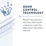 Incontinence Liner Prevail 28 Inch Length Moderate Absorbency Polymer Unisex Disposable PL-113/1 Pack/16 PL-113/1 FIRST QUALITY PRODUCTS INC. 747198_PK