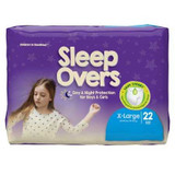 Youth Absorbent Underwear Cuties Sleep Overs Pull On X-Large Disposable Heavy Absorbency SLP05303 BG/22 SLP05303 FIRST QUALITY PRODUCTS INC. 811511_BG