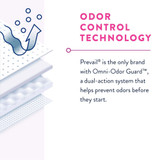 Prevail Daily Underwear Absorbent Underwear Pull On with Tear Away Seams Adult X-Large Female Disposable Heavy Absorbency, PWC-514/1, Case of 64