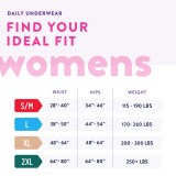 Female Adult Absorbent Underwear Prevail® For Women Daily Underwear Pull On with Tear Away Seams X-Large Disposable Heavy Absorbency PWC-514/1 Bag of 16 PWC-514/1 Prevail® For Women Daily Underwear 889083_BG
