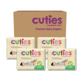 Baby Diaper Cuties Tab Closure Size 2 Disposable Heavy Absorbency CR2001 Pack/1 CR2001 FIRST QUALITY PRODUCTS INC. 699152_PK