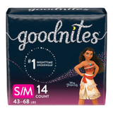 GoodNites Female Youth Absorbent Underwear Pull On with Tear Away Seams Small / Medium Disposable Heavy Absorbency, 41314, Case of 56