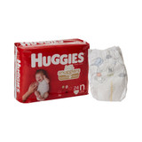 Unisex Baby Diaper Huggies Little Snugglers Newborn, Heavy Absorbency 52238 Case of 288