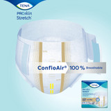 TENA ProSkin Stretch Ultra Incontinence Brief Adult Large / X-Large Unisex Disposable Heavy Absorbency, 67803, Case of 72