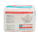 Wings Plus Quilted Incontinence Brief Adult Medium Unisex Disposable Heavy Absorbency, 66033, Case of 8