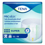 TENA ProSkin Stretch Super Incontinence Brief Adult 3X-Large Unisex Disposable Heavy Absorbency, 61391, Case of 32