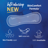 TENA Sensitive Care Extra Coverage Bladder Control Pad 16 Inch Length Heavy Absorbency Super Absorbent Core One Size Fits Most, 54282, Case of 84