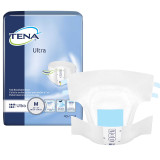 Adult Incontinent Brief TENA Ultra Tab Closure Medium Disposable Heavy Absorbency 67200 Case/80 67200 SCA PERSONAL CARE 339179_CS