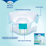 TENA ProSkin Stretch Super Incontinence Brief Adult Medium Unisex Disposable Heavy Absorbency, 67902, Case of 2