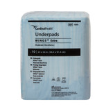 Simplicity Extra Disposable Underpad 23 X 36 Inch Fluff Moderate Absorbency, 1093, Case of 150