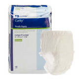 Unisex Youth Absorbent Underwear Curity™ Pull On with Tear Away Seams Large Disposable Heavy Absorbency 70074A Bag of 1 70074A Curity™ 724712_BG