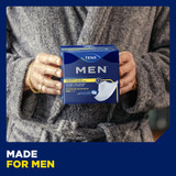 TENA Men Maximum Bladder Control Pad 8 Inch Length Heavy Absorbency Dry-Fast Core One Size Fits Most, 50600, Bag of 20