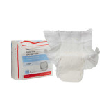 Adult Absorbent Underwear Simplicity Pull On X-Large Disposable Moderate Absorbency 1850 Case/56 1850 KENDALL HEALTHCARE PROD INC. 814885_CS