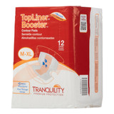 Tranquility Top Liner Contour Booster Pad 13-1/2 X 21-1/2 Inch Heavy Absorbency Super Absorbent Core One Size Fits Most, 3096, Case of 10