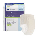 Youth Absorbent Underwear Curity Pull On Medium Disposable Heavy Absorbency 70073A Case/4 70073A KENDALL HEALTHCARE PROD INC. 724711_CS