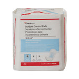 Sure Care Bladder Control Pad 4 X 9-3/4 Inch Moderate Absorbency Polymer Core One Size Fits Most, 1100B, Case of 132