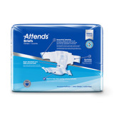 Attends Incontinence Brief Adult X-Large Unisex Disposable Heavy Absorbency, DDA40, Case of 60