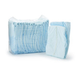 Wings Plus Incontinence Brief Adult Large Unisex Disposable Heavy Absorbency, 60034, Case of 72